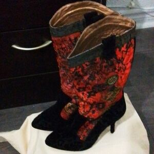 Desigual high heel boots